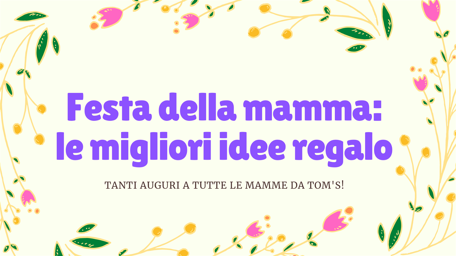 Immagine di 10 idee regalo per la Festa della Mamma