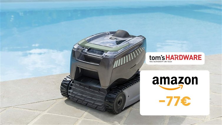 Immagine di Pulizia automatica e risparmio garantito con questo robot per piscine in offerta