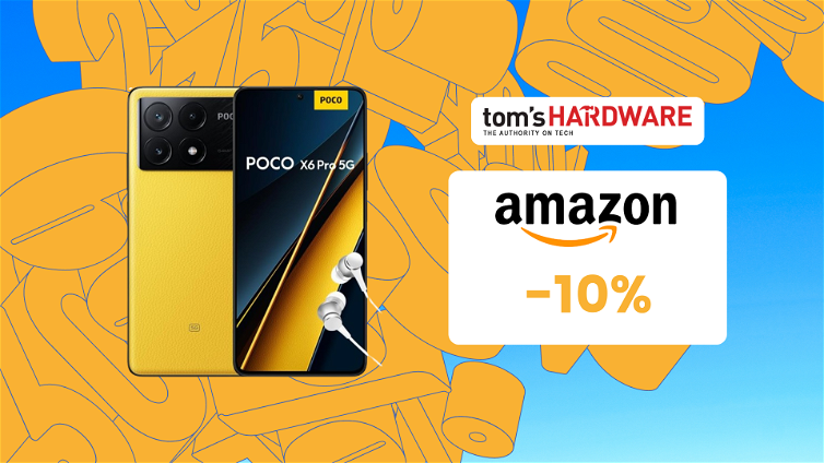 Immagine di POCO X6 Pro scende di prezzo su Amazon (-10%)