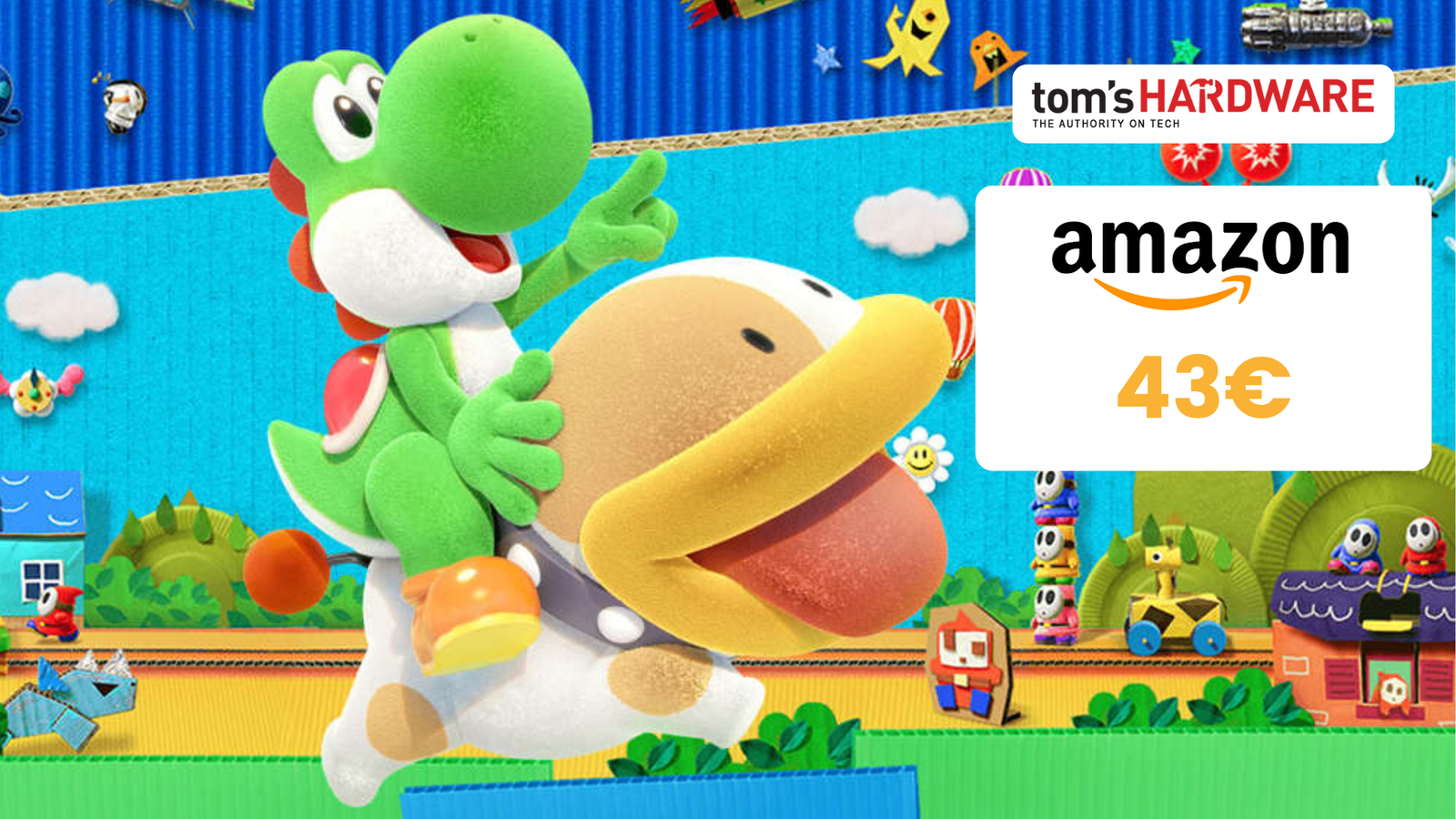 Immagine di Yoshi's Crafted World: una "morbida" avventura al prezzo più basso di sempre!