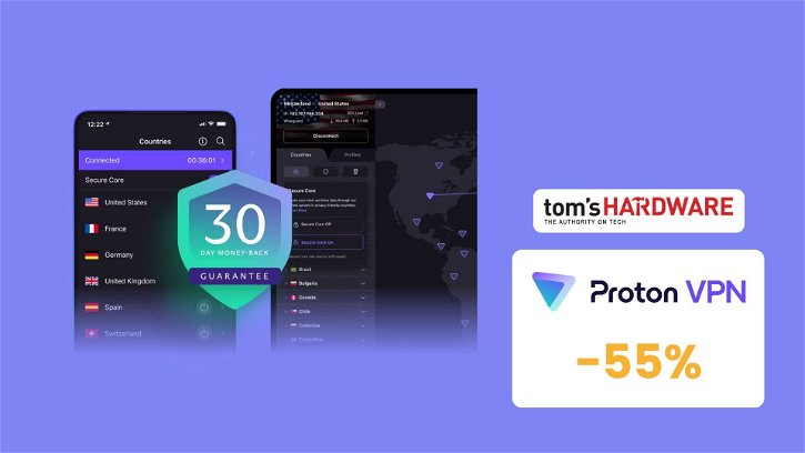 Immagine di Proton VPN: 4 vantaggi chiave e uno sconto imperdibile del 55%!