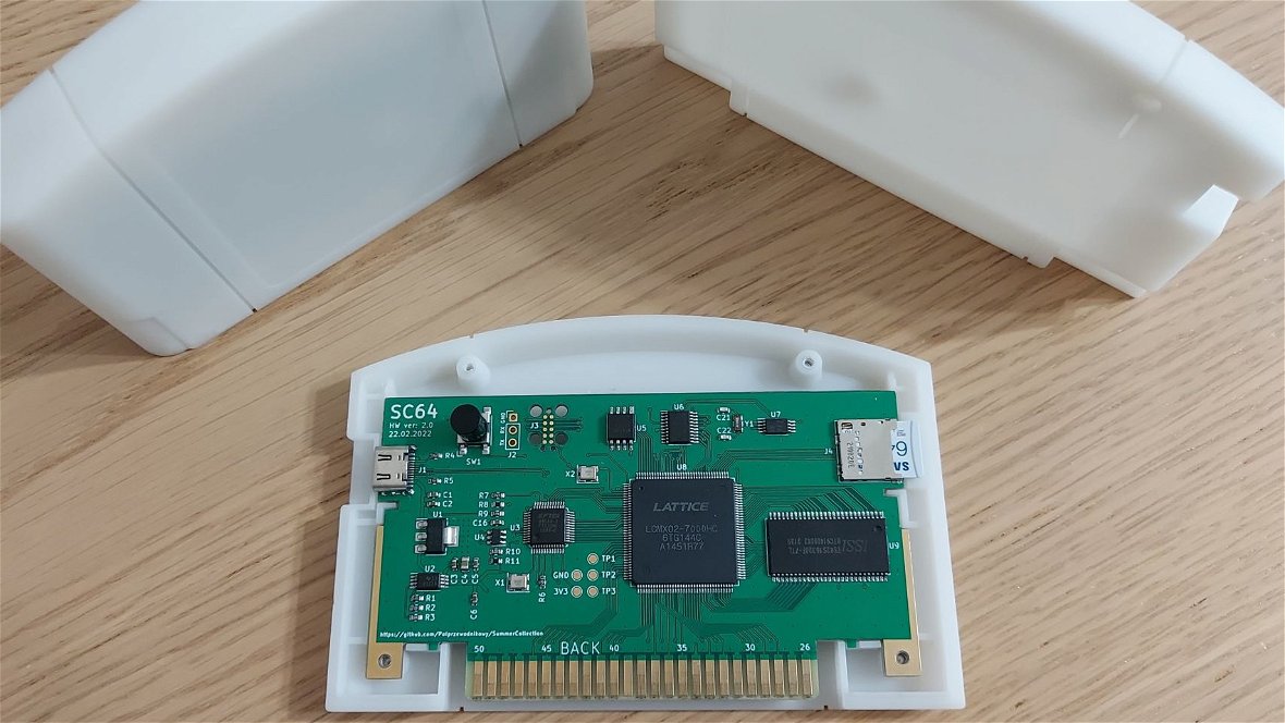 Questa flash cart trasforma il Nintendo 64 nello storico 64DD