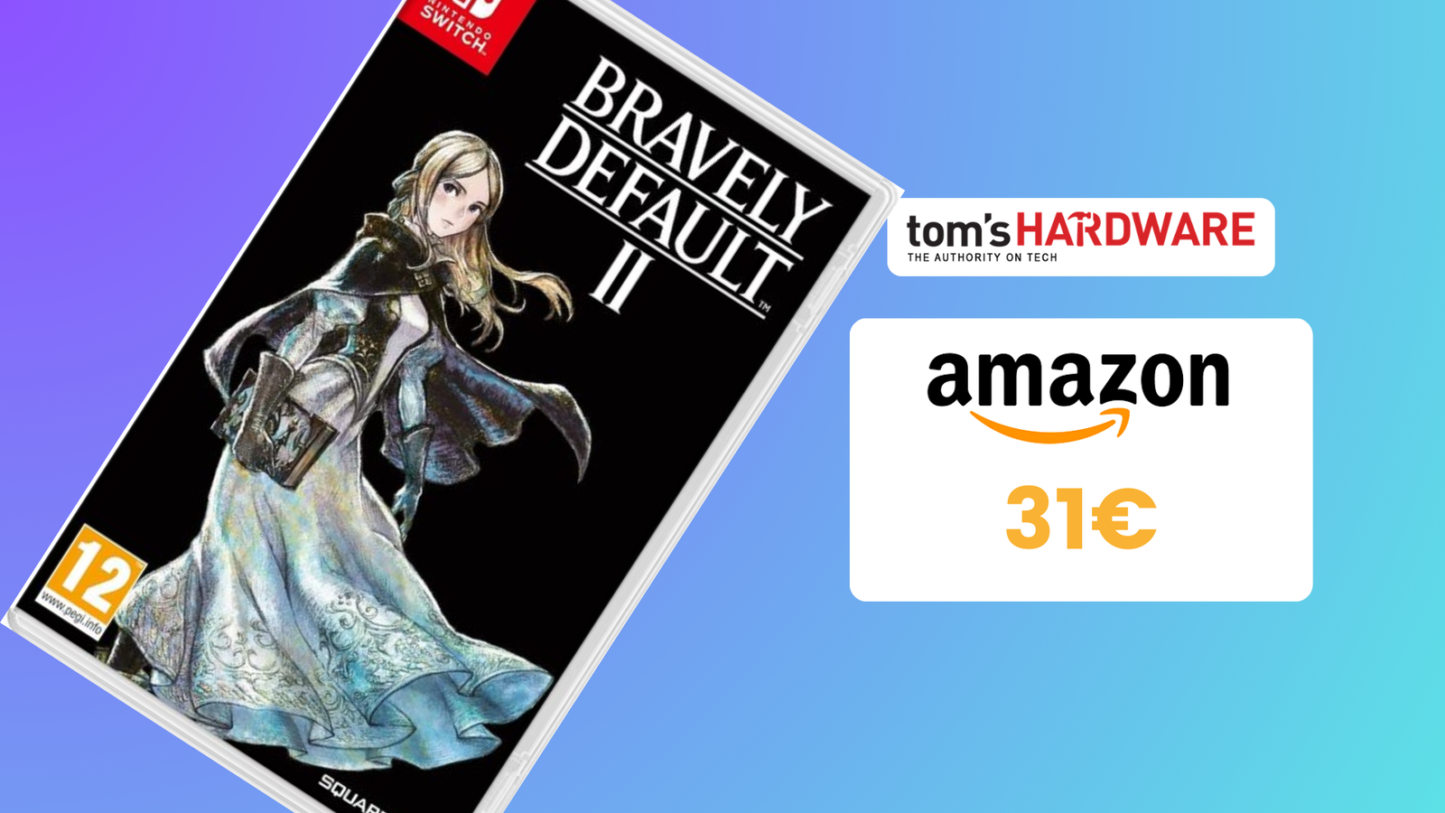 Immagine di Bravely Default 2 a SOLO 31€! Risparmio SUPER sul tuo nuovo gioco per Nintendo Switch