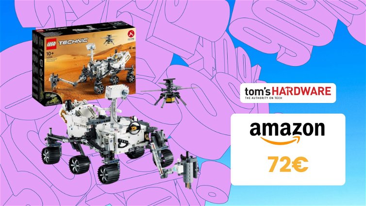 Immagine di Mars rover Perseverance LEGO a 72€! In OFFERTA!