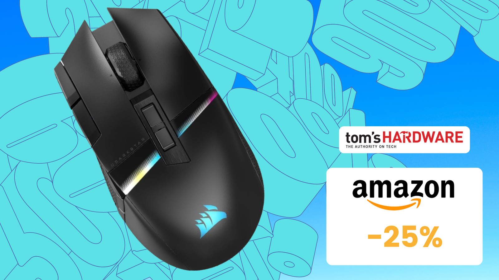 Mouse da gaming senza fili? Lo SPETTACOLARE Corsair Darkstar è in sconto del 25%!