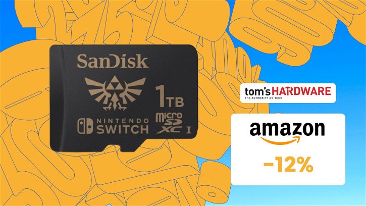 Immagine di MicroSDXC SanDisk da 1TB per Switch a 125€: IMPERDIBILE!