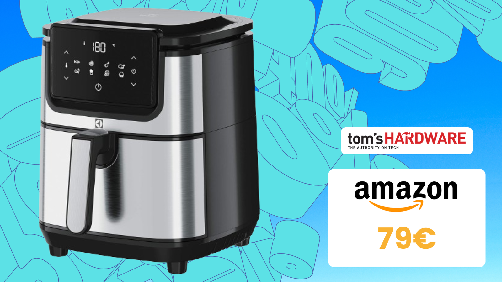 Fritto salutare con questa friggitrice ad aria Electrolux! SOLO 79€!