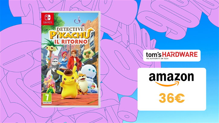 Immagine di Detective Pikachu: il ritorno al prezzo da NON PERDERE di 36€!