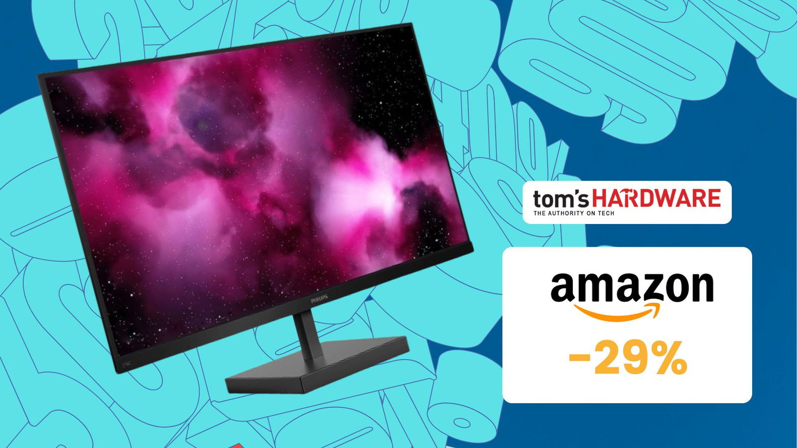 Immagine di Sconto del 29% sul monitor gaming di Philips: 2K, USB-C e HDR