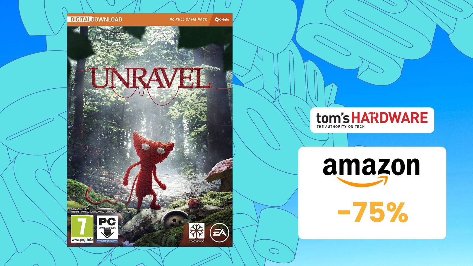 Immagine di Unravel per PC a SOLI 4,99€! MINIMO STORICO!