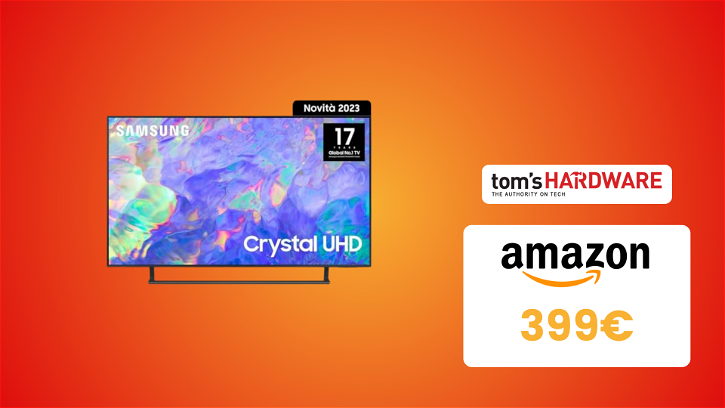 Immagine di Smart TV Samsung 43" in OFFERTA su Amazon al PREZZO SHOCK di 399€!