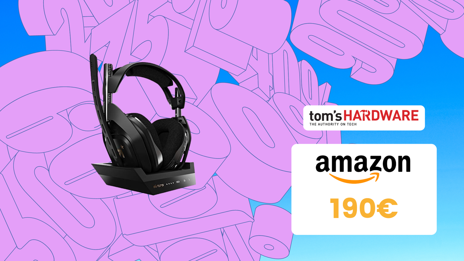 Immagine di Meravigliose Cuffie Astro Gaming A50 con base di ricarica al PREZZO TOP di 190€!