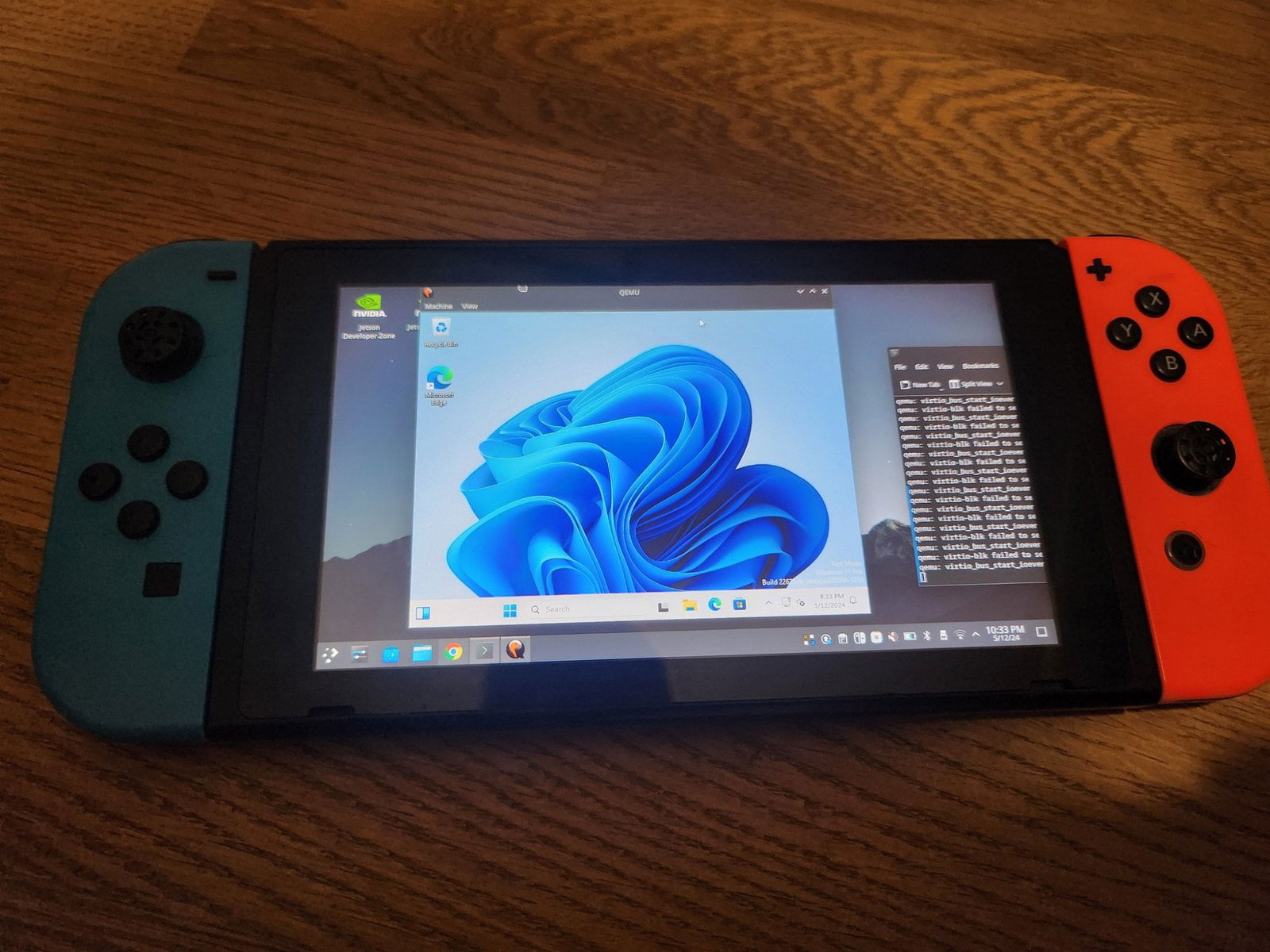 Immagine di Qualcuno ha installato Windows 11 su una Nintendo Switch, ma non fatevi strane idee