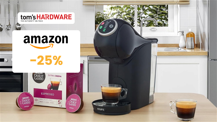 Immagine di La Nescafé Dolce Gusto Mini Me è scontata del 25% su Amazon, poche scorte disponibili!