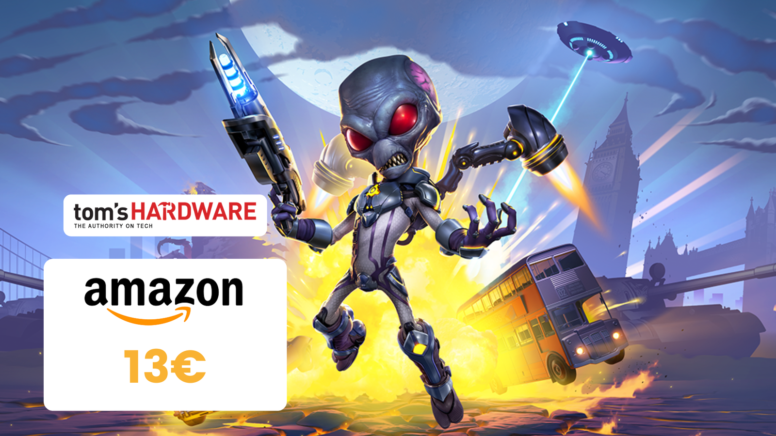 Scatena il caos con Destroy All Humans 2! Su PS5 costa solo 13€!