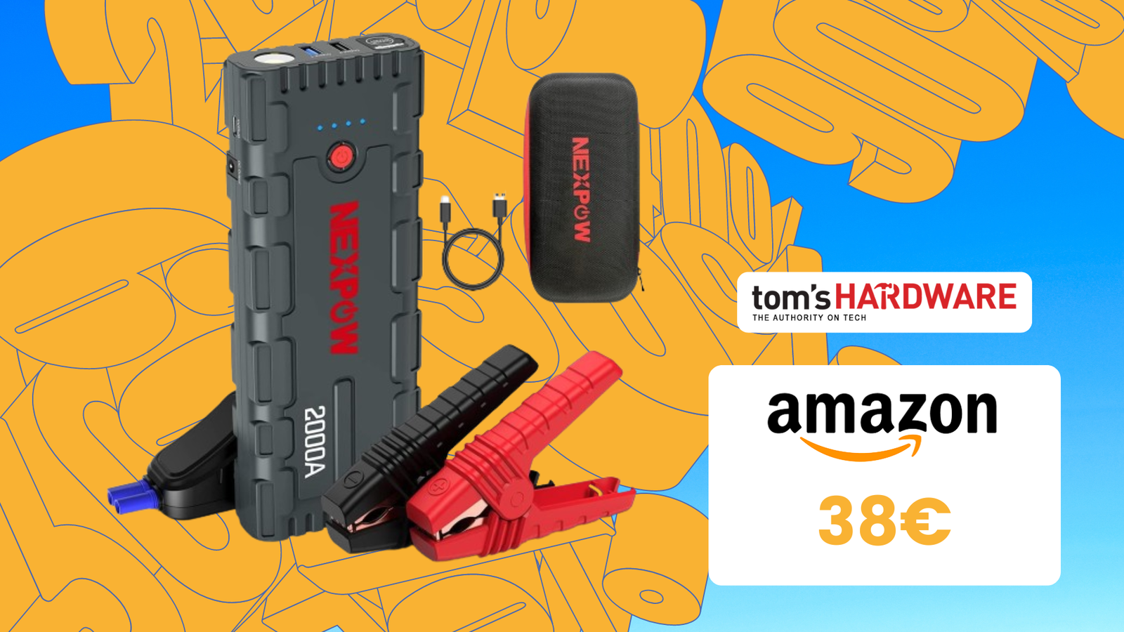 DOPPIO SCONTO su questo avviatore d'emergenza per auto e moto! Lo paghi solo 38€