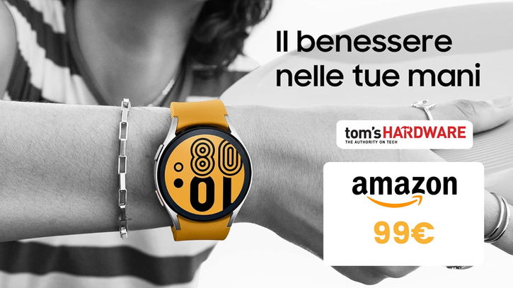 Immagine di Galaxy Watch a meno di 100€! L'offerta che stavi aspettando è arrivata