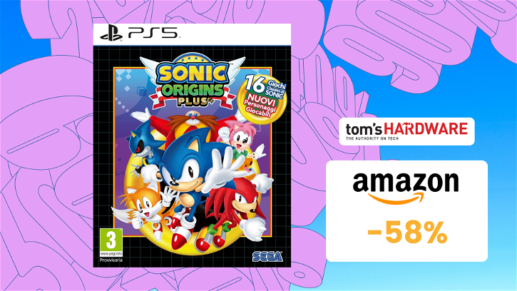 Immagine di MENO DI METÀ PREZZO per Sonic Origins Plus per PS5, lo paghi appena 17€!