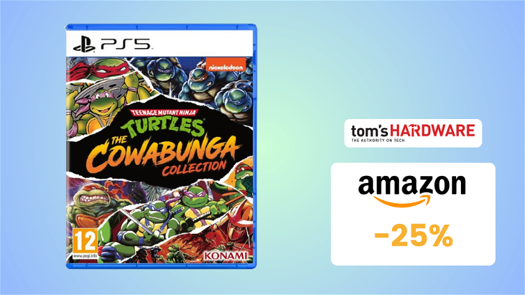 Immagine di SUPER PREZZO su Tartarughe Ninja in TMNT: The Cowabunga Collection per PS5! SOLO 30€ su Amazon!