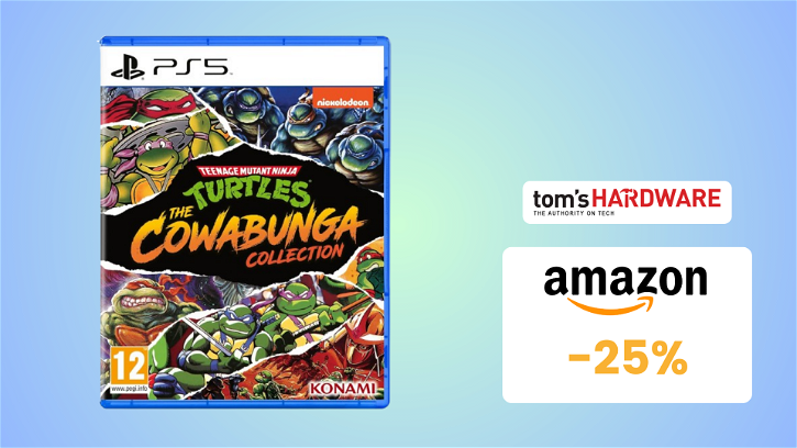 Immagine di SUPER PREZZO su Tartarughe Ninja in TMNT: The Cowabunga Collection per PS5! SOLO 30€ su Amazon!