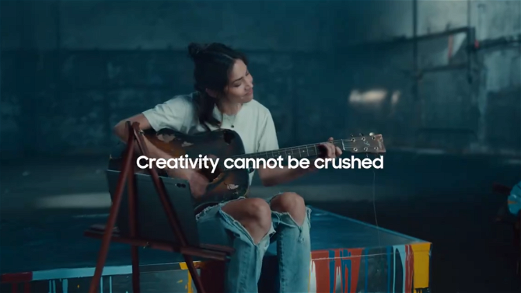 Immagine di Samsung crea dove Apple distrugge, nuovo video strizza l'occhio agli artisti arrabbiati con Cupertino
