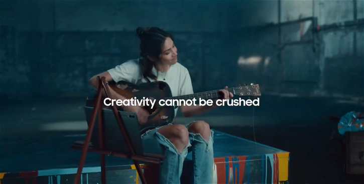 Immagine di Samsung crea dove Apple distrugge, nuovo video strizza l'occhio agli artisti arrabbiati con Cupertino