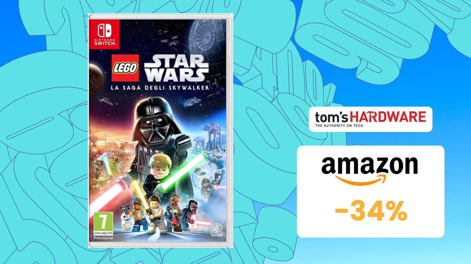 LEGO Star Wars: La Saga degli Skywalker per Switch IN OFFERTA! -34%!