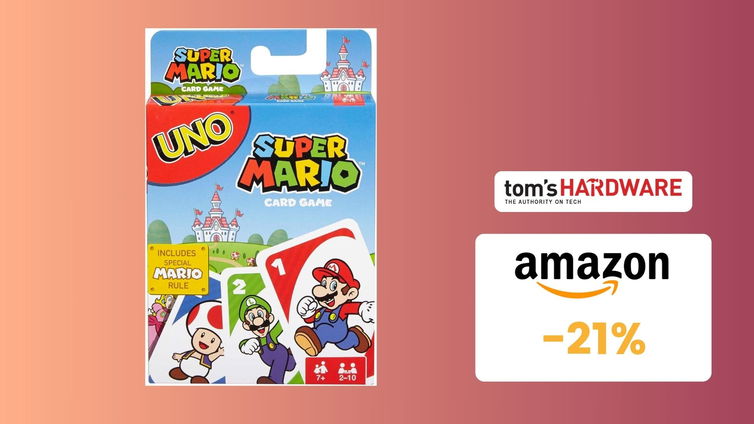 Immagine di UNO Super Mario a soli 10€: OFFERTA da non perdere!