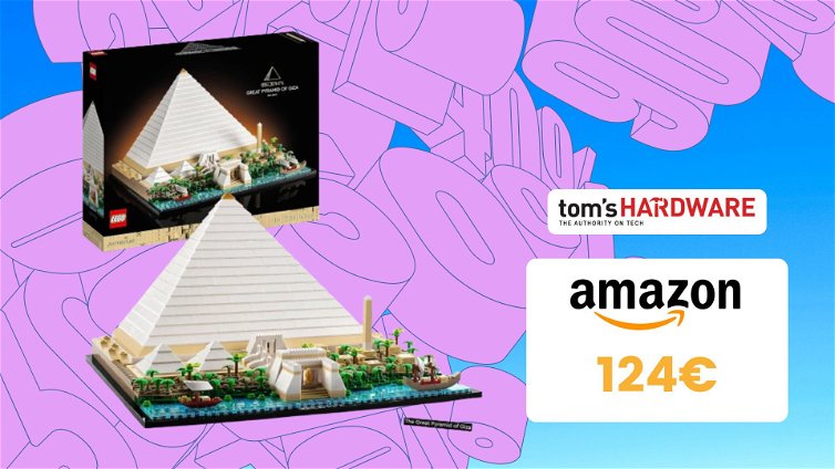 Immagine di La Grande Piramide di Giza LEGO a 124€: IMPERDIBILE!