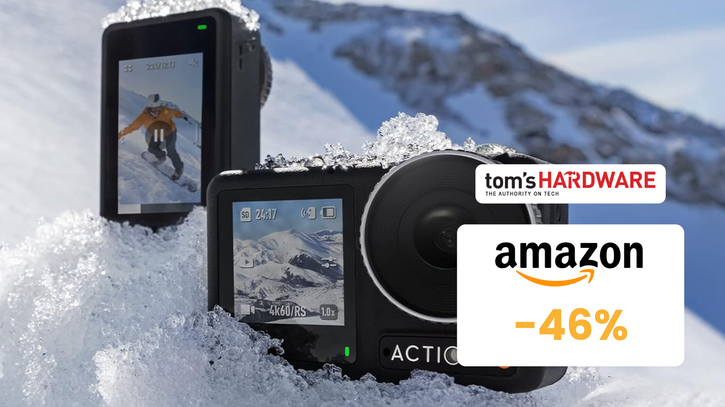 Immagine di Sconto FOLLE sull'action cam DJI Osmo Action 3! (-46%)