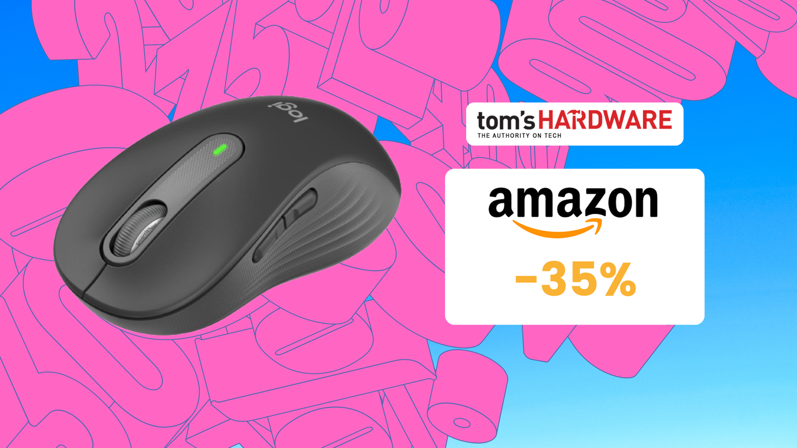 Immagine di Mani grandi? Questo mouse Logitech è fatto apposta per voi e oggi costa il 35% in meno!