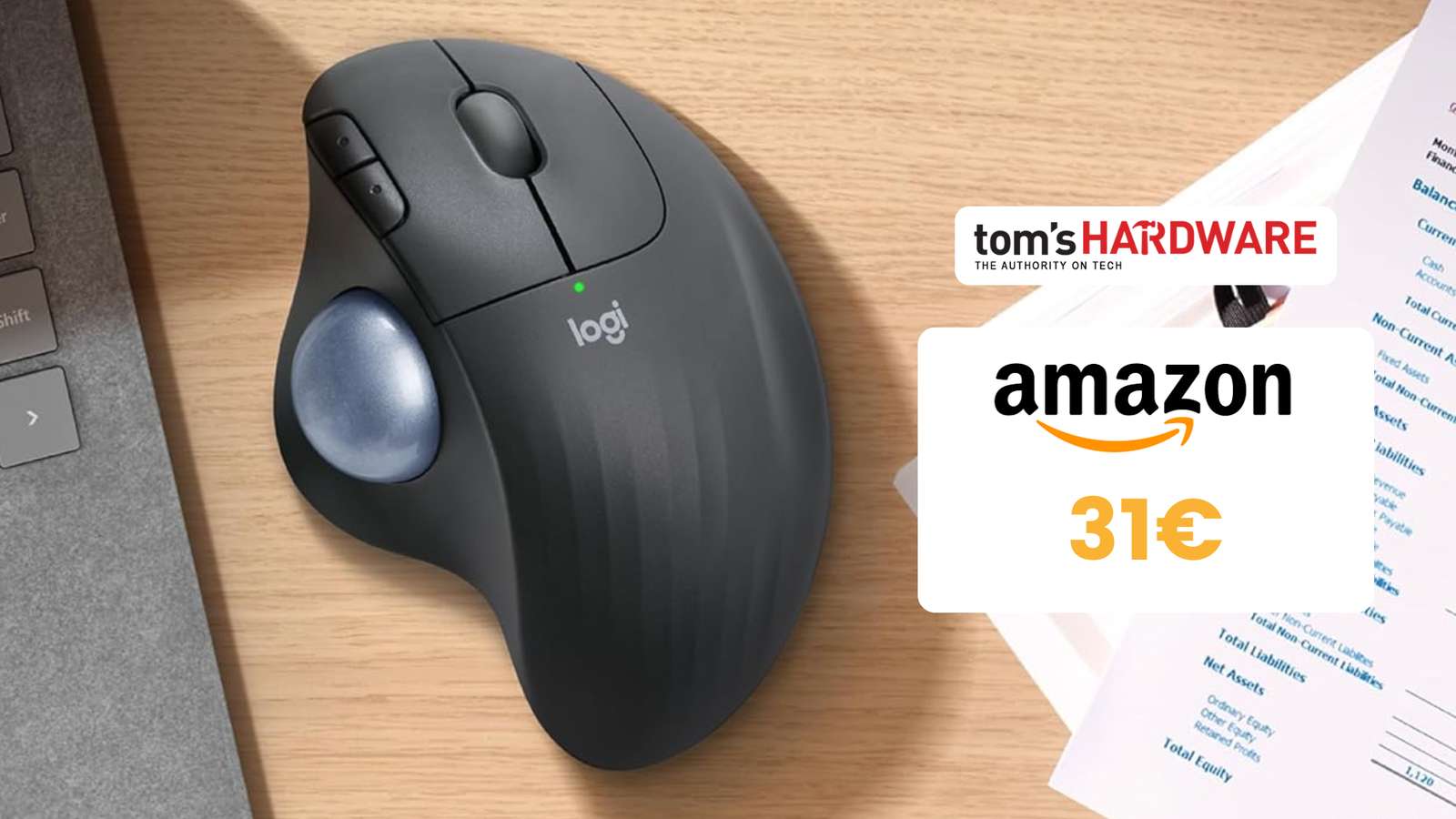 Comodo, ergonomico e perfetto per lavorare! Logitech Ergo a soli 31€!
