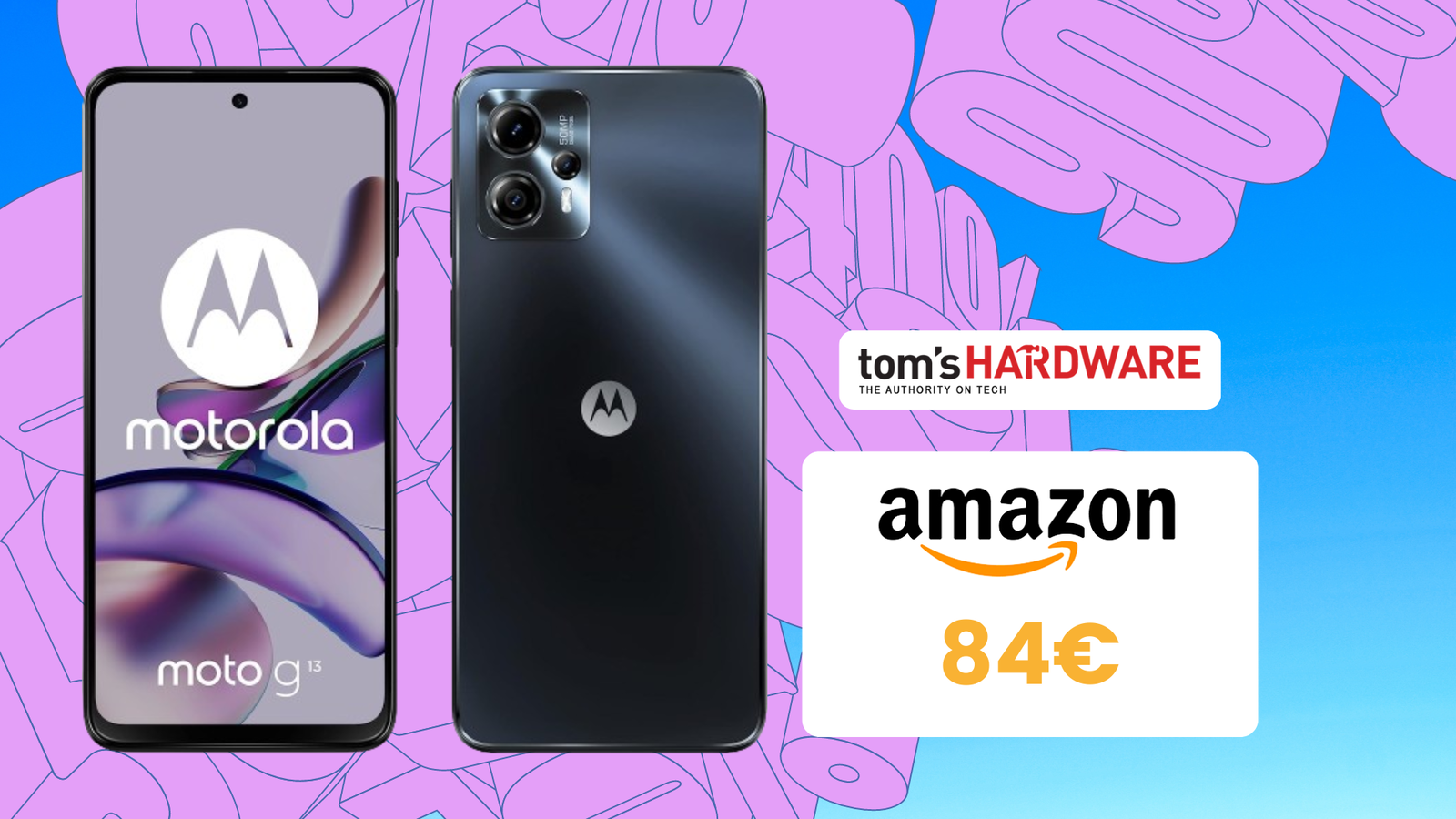 Immagine di Motorola Moto G13 IMPERDIBILE a SOLI 84€! Oggi scontato del 56%