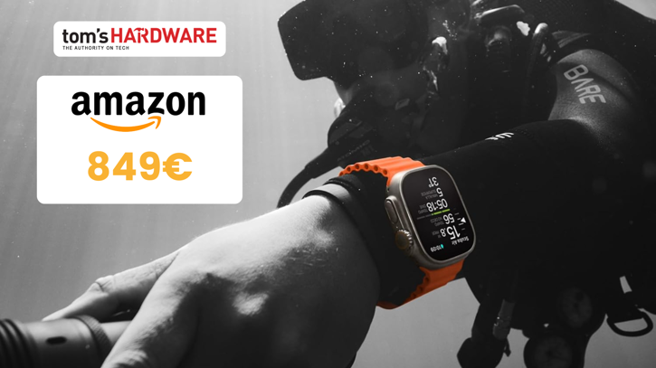Immagine di Apple Watch Ultra 2 in sconto a 849€ su Amazon