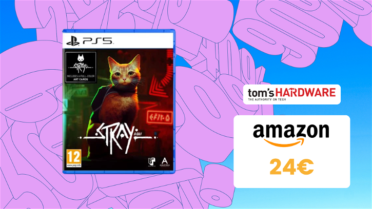 Immagine di Stray, il videogioco in cui impersonate un gatto, è in sconto a SOLI 24€!