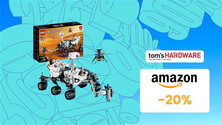 Immagine di Mars Rover Perseverance LEGO a SOLI 76€: PREZZO SPAZIALE!