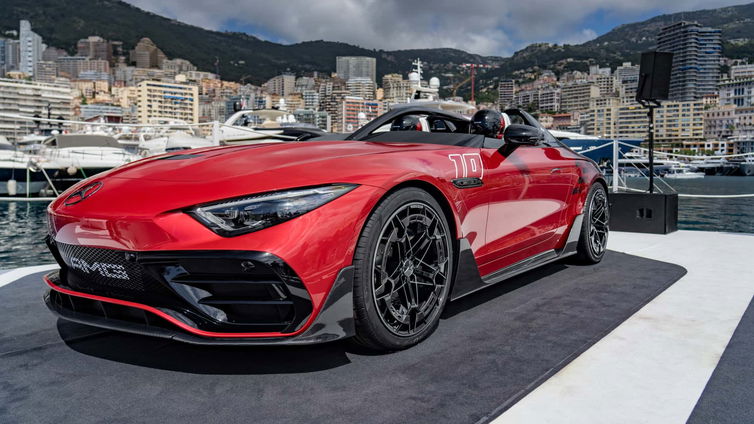 Immagine di Mercedes-AMG PureSpeed è una concept che si ispira alla F1, senza vetro e tetto