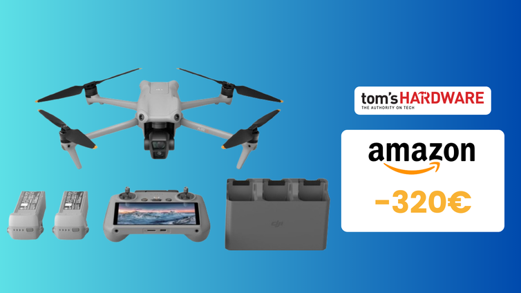 Immagine di DJI Air 3 Fly More Combo + DJI RC 2 a un prezzo mai visto! (-20%)