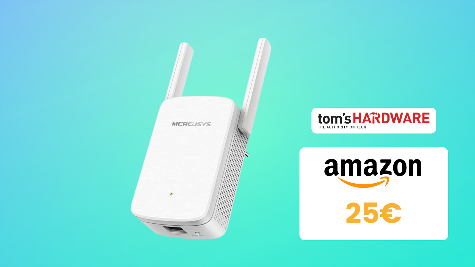 Immagine di Migliora il Wi-Fi di casa con soli 25€ grazie al ripetitore Wi-Fi TP-Link Mercusys ME30!
