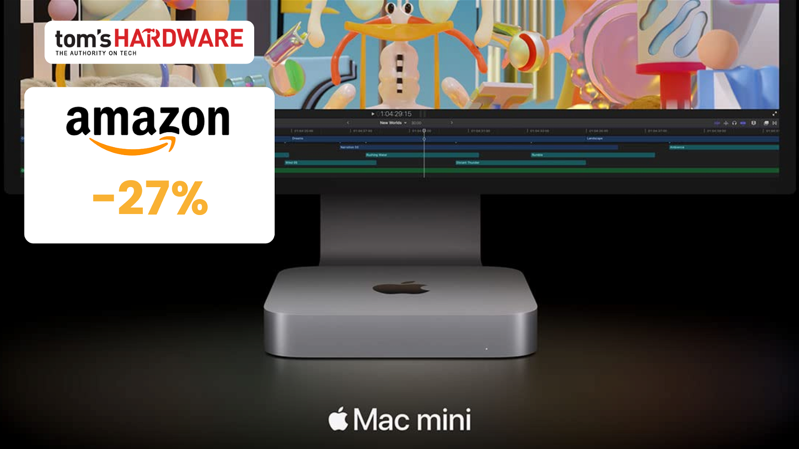 Immagine di Mac Mini: tutta la potenza del chip M2 in un minuscolo spazio vitale! -27%!