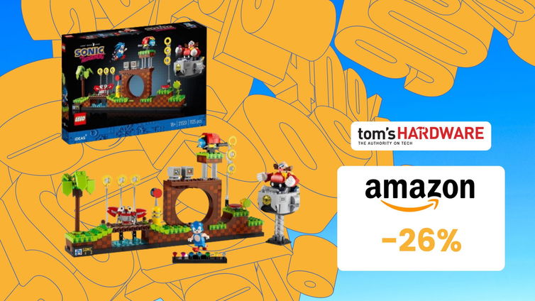 Immagine di Green Hill Zone di Sonic LEGO a 59€: PER COLLEZIONISTI!