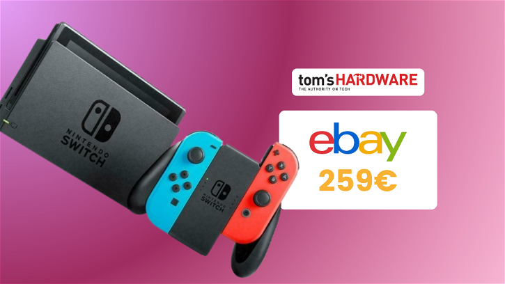 Immagine di Nintendo Switch a MENO di 259€ su eBay! Da prendere SUBITO