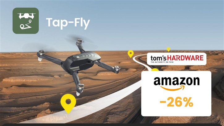 Immagine di Drone completo con modalità VR a soli 160€, risparmi il 26%