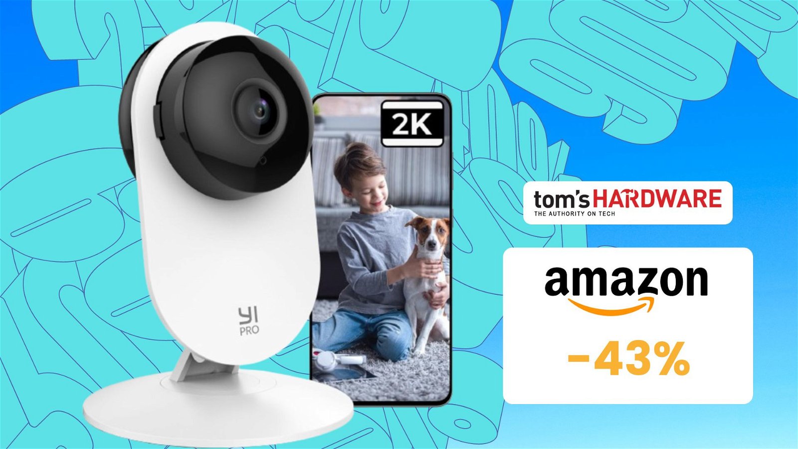 Immagine di Videocamera di sorveglianza a 23€: in offerta! -43%!
