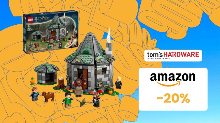 Immagine di La capanna di Hagrid LEGO al prezzo di soli 60€! Sconto magico!