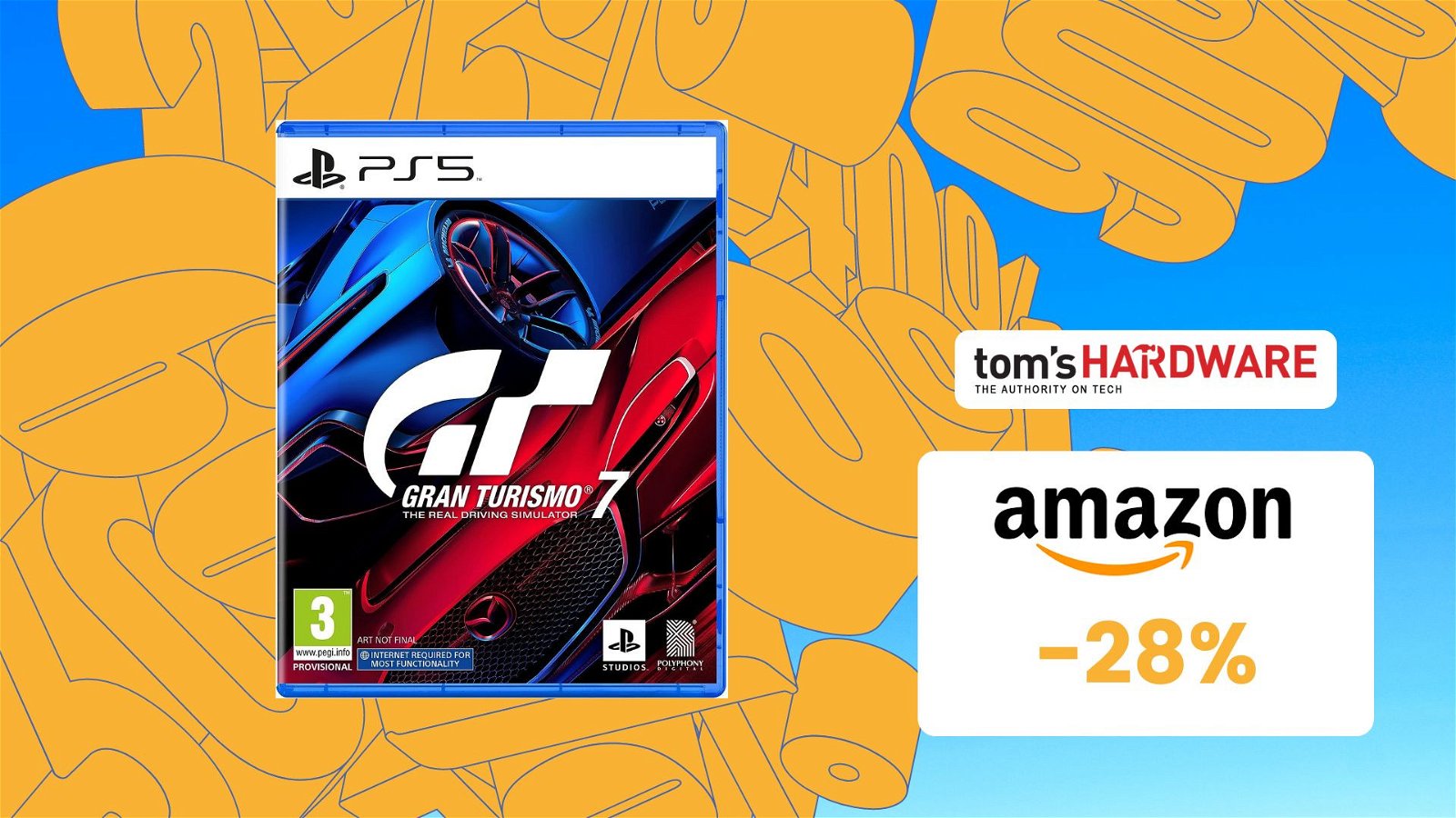 Immagine di Gran Turismo 7 per PS5, CHE PREZZO! Su Amazon -28%!