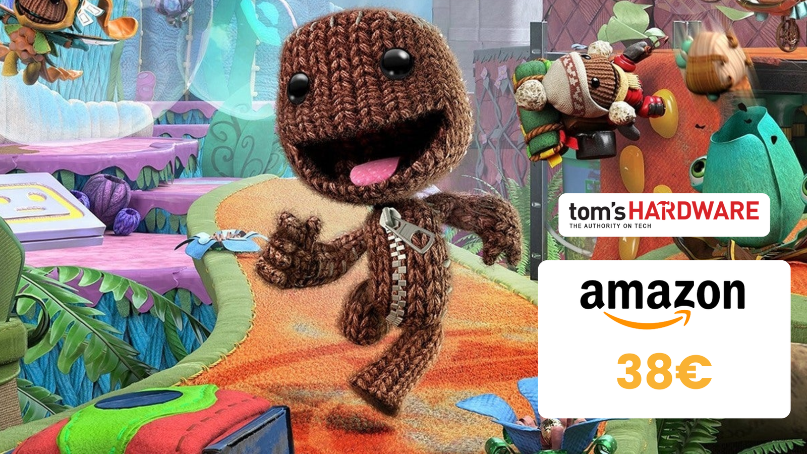 Immagine di Sackboy: A Big Adventure, un'avventura deliziosa per PS5 in sconto del 45%!