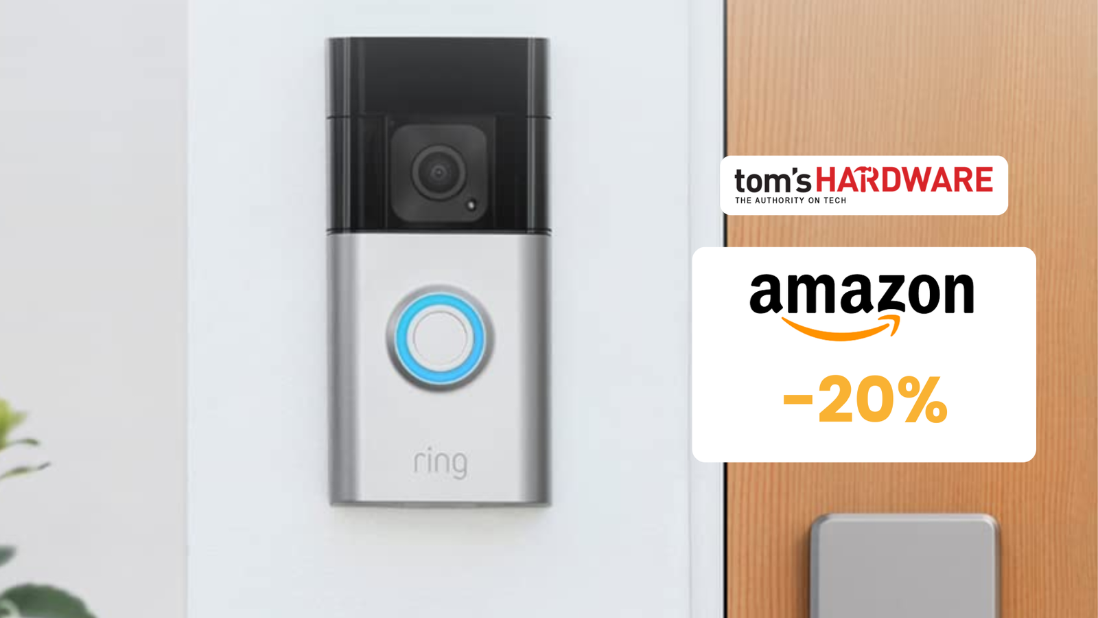 Immagine di Ring Video Doorbell Plus: più sicurezza alla porta di casa con questo sconto del 20%!