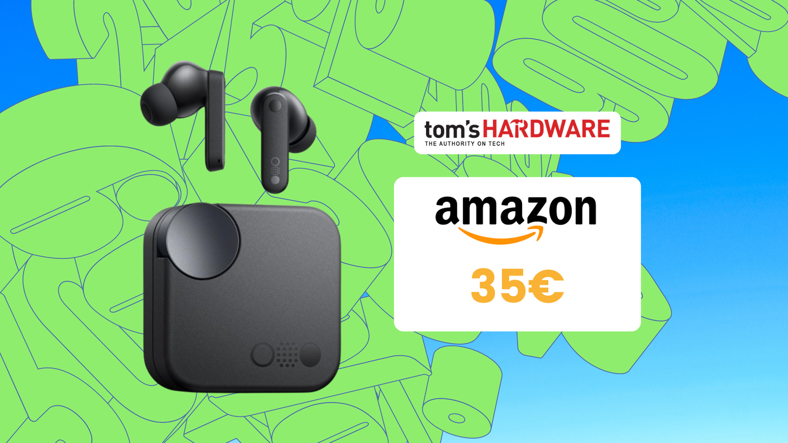 Immagine di Questi auricolari wireless con ANC costano SOLO 35€!