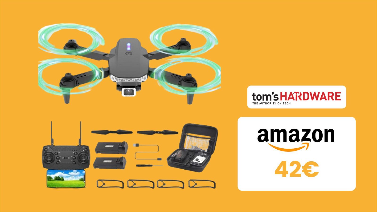 Immagine di Regala ai più piccoli ore di divertimento con questo drone a soli 42€